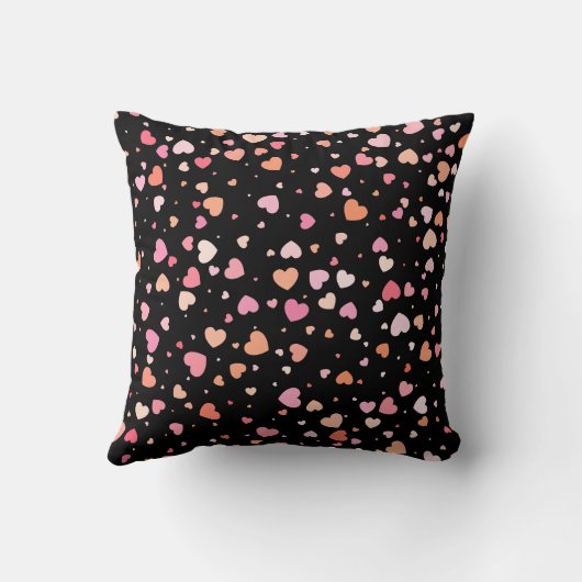 Patroon Valentijn 2024 Achtergrond Met Hart Kussen (Achterkant)