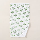 Patroon van bamboetdraden bad handdoek (Handdoek)