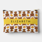 Patroon van Beren, schattige Beren, pompoen, Jouw Etui (Achterkant)