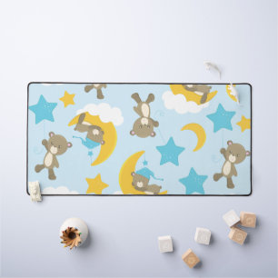 Patroon van Beren, stutten, teddydraden, sterren Bureaumat