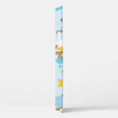 Patroon van Beren, teddyberen, sterren, Jouw naam Case-Mate iPhone Case (Achterkant / Rechts)