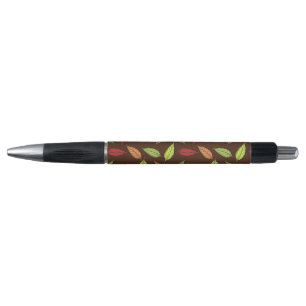 patroon van bladeren, kleurrijke bladeren, herfstb pen