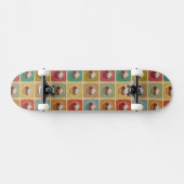 patroon van cupcakes skateboard (Horizontaal)