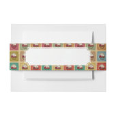  patroon van cupcakes uitnodigingen wikkel (Voorkant Voorbeeld)