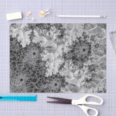 Patroon van de Bel van Black&White het Abstracte Tissuepapier (Craft)