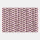  patroon van de boomstam van het roos van de Kunst Inpakpapier Vel (Voorkant)