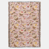 Patroon van de cakejes deken (Voorkant Verticaal)