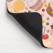 Patroon van de cakejes muismat (Hoek)