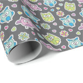 patroon van de cartoon cadeaupapier (Rol Hoek)