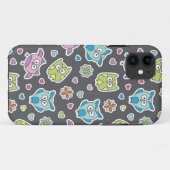 patroon van de cartoon Case-Mate iPhone case (Achterkant (horizontaal))