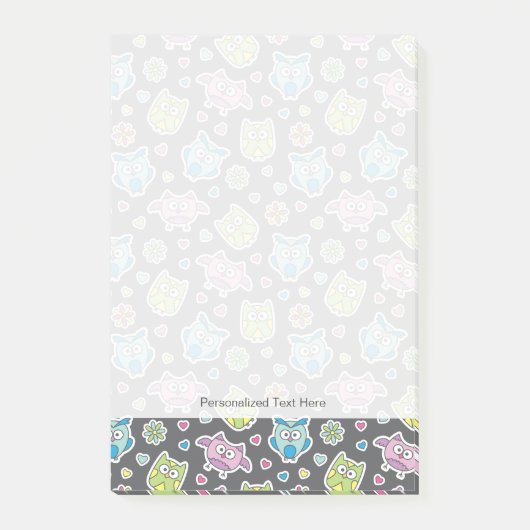 patroon van de cartoon post-it® notes (Voorkant)