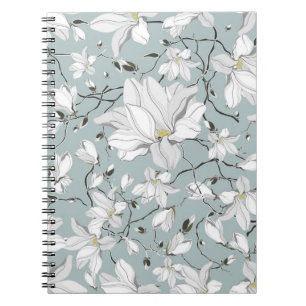 patroon van de florale textuur. Naadloos patroon Notitieboek