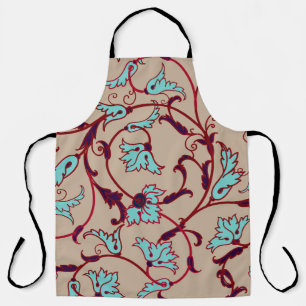 patroon van de florale textuur. naadloos patroon, schort