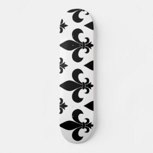 patroon van de Franse fleur de lis Skateboard