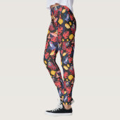 Patroon van de lammeren kikkers 2 leggings (Links)