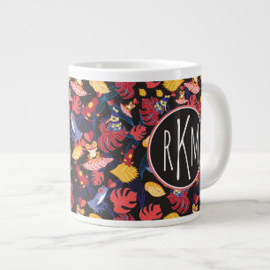 Patroon van de lammeren kikkers Monogram Extra Grote Beker