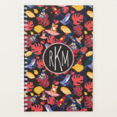 Patroon van de lammeren kikkers | Monogram Planner (Voorkant)