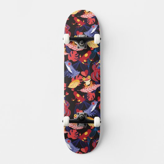Patroon van de lammeren kikkers skateboard (Voorkant)