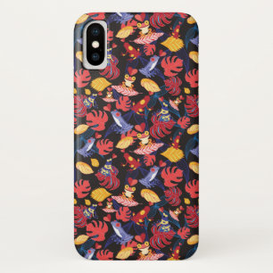Patroon Van De Liefhebbers Kikkers iPhone X Hoesje