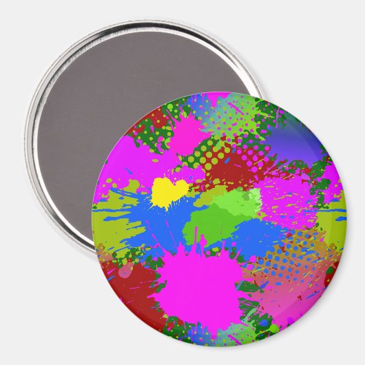 Patroon van de schilder 3 magneet (Voorkant / Achterkant)