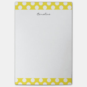 Patroon van de Stip van de Pret van het monogram Post-it® Notes