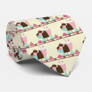 Patroon van de Traktaties van de Ijscoupe van het Stropdas