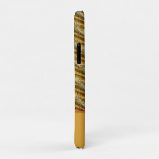 patroon van de waterverf van vissen Case-Mate iPhone case (Achterkant/rechts)