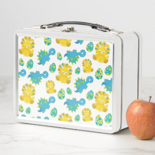 Patroon van dinosaurussen, luidopersen, Baby Dino