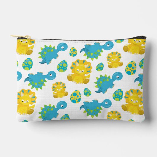 Patroon van dinosaurussen, luidopersen, Baby Dino Etui (Voorkant)