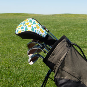 Patroon van dinosaurussen, luidopersen, Baby Dino Golfheadcover