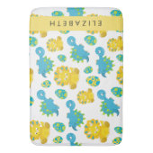 Patroon van dinosaurussen, schattige dinosaurussen badmat (Voorkant Verticaal)