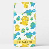 Patroon van dinosaurussen, schattige dinosaurussen Case-Mate iPhone case (Achterkant)