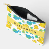 Patroon van dinosaurussen, schattige dinosaurussen etui (Open)