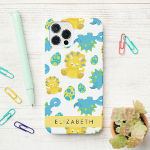 Patroon van dinosaurussen, schattige dinosaurussen iPhone 12 pro hoesje