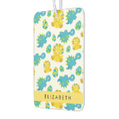 Patroon van dinosaurussen, schattige dinosaurussen luchtverfrisser (Links)