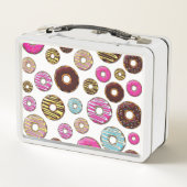 patroon van donuts, kleurrijke donuts, sproeten (Achterkant)