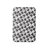 patroon van een vlinder badmat (Voorkant Verticaal)