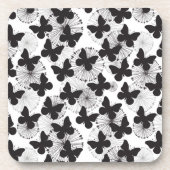 patroon van een vlinder drankjes onderzetter (Voorkant)