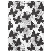 patroon van een vlinder klembord (Achterkant)