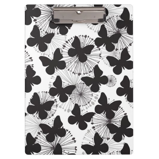 patroon van een vlinder klembord (Voorkant)