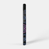 patroon van geborduurde kralen samsung galaxy hoesje (Rechterkant)