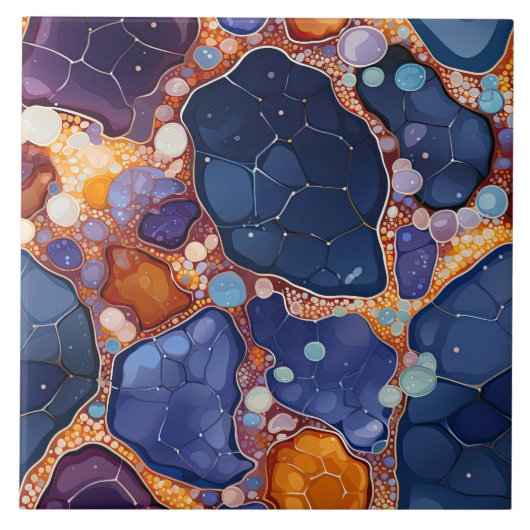 patroon van gesneden faux-as tegeltje (Voorkant)