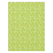 patroon van groene Limoen Tafelkleed (Voorkant)