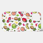 patroon van handgemaakte vruchten Case-Mate iPhone case (Achterkant (horizontaal))