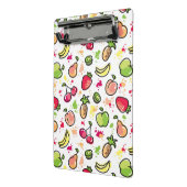 patroon van handgemaakte vruchten mini klembord (Angled2)