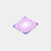patroon van heldere paarse cirkels post-it® notes (Schuin)