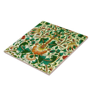 Patroon van het Behang van William Morris het Tegeltje