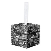 patroon van het mechanisme van het steampunktekenm ornament (Voorkant hoekig)