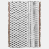 Patroon van het Palestijnse Koeweitse Traditionele Deken (Voorkant Verticaal)