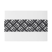 patroon van het vorkspleetmes uitnodigingen wikkel (Achterkant Voorbeeld)